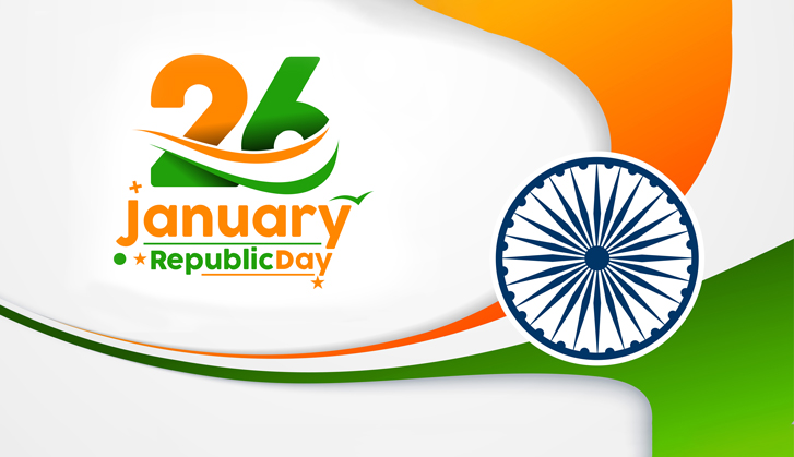 Flag of, logo, republic day of india posters for the wall • posters  tricolour, commonwealth, beatiful | myloview.com